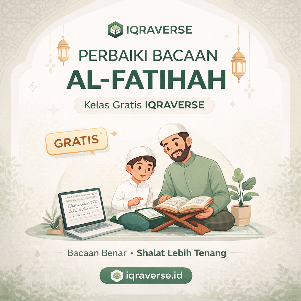 IqraVerse – Kelas Gratis Perbaiki Bacaan Al-Fatihah
